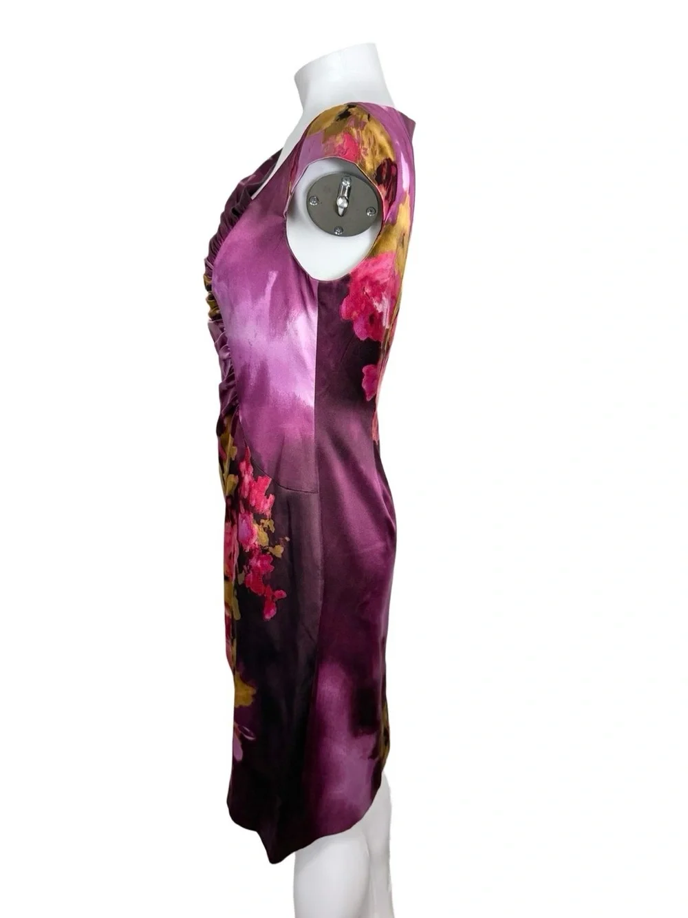 Kay Unger Satin Dress